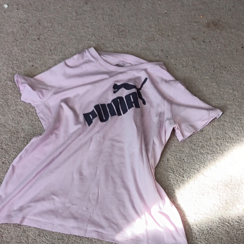 Puma Pink Graphic Tee